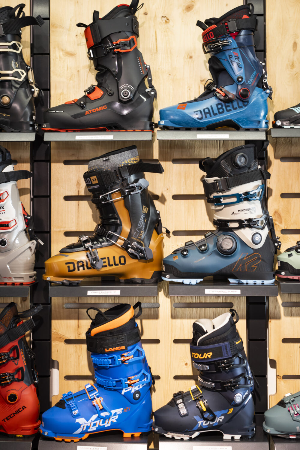 Custom ski boots - Verbier boot fitting - boot selection