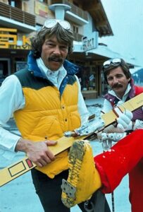 Ski Service Verbier 1970s Dale Yellow Kregas