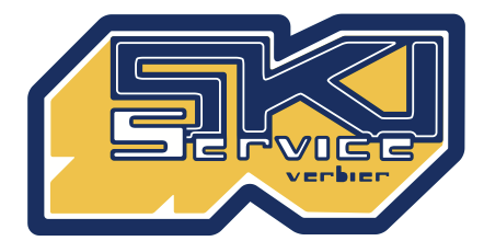 Ski service Verbier logo 1970s