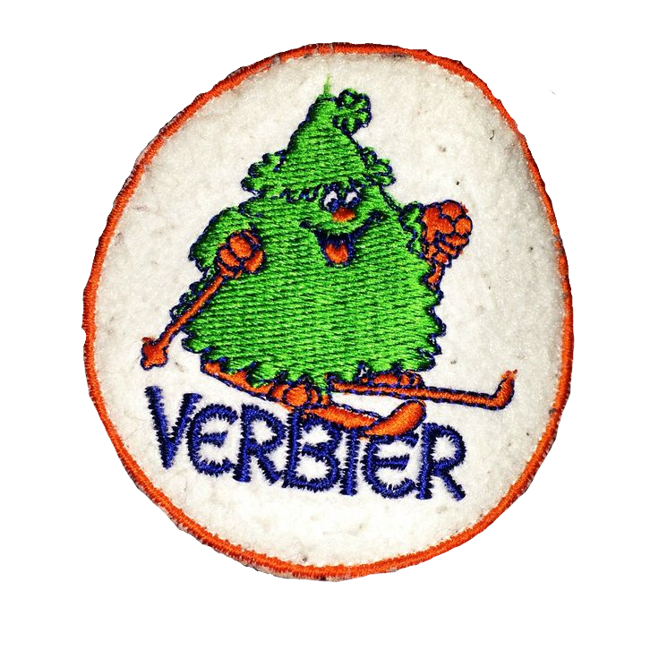 Verbier Skiing Tree Sapin logo