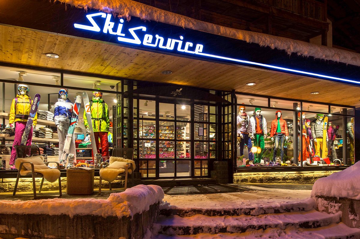 Ski Service Verbier Shop Front Circa 2015